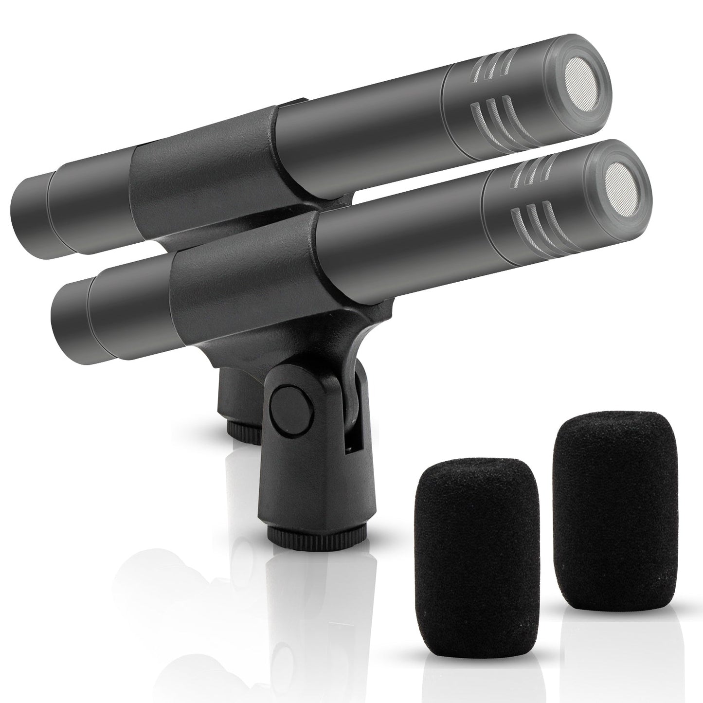5 Core Instrument Microphone Professional Pencil Condenser XLR Mic w Cardioid Uni Directional Pickup-2