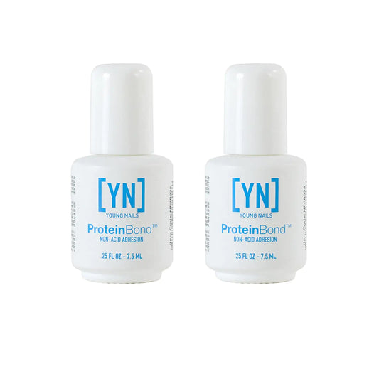 Young Nails Nail Protein Bond, Superior Bonding Primer for Acrylic and Gel, 0.25 oz. 0.25 Fl Oz (Pack of 2)