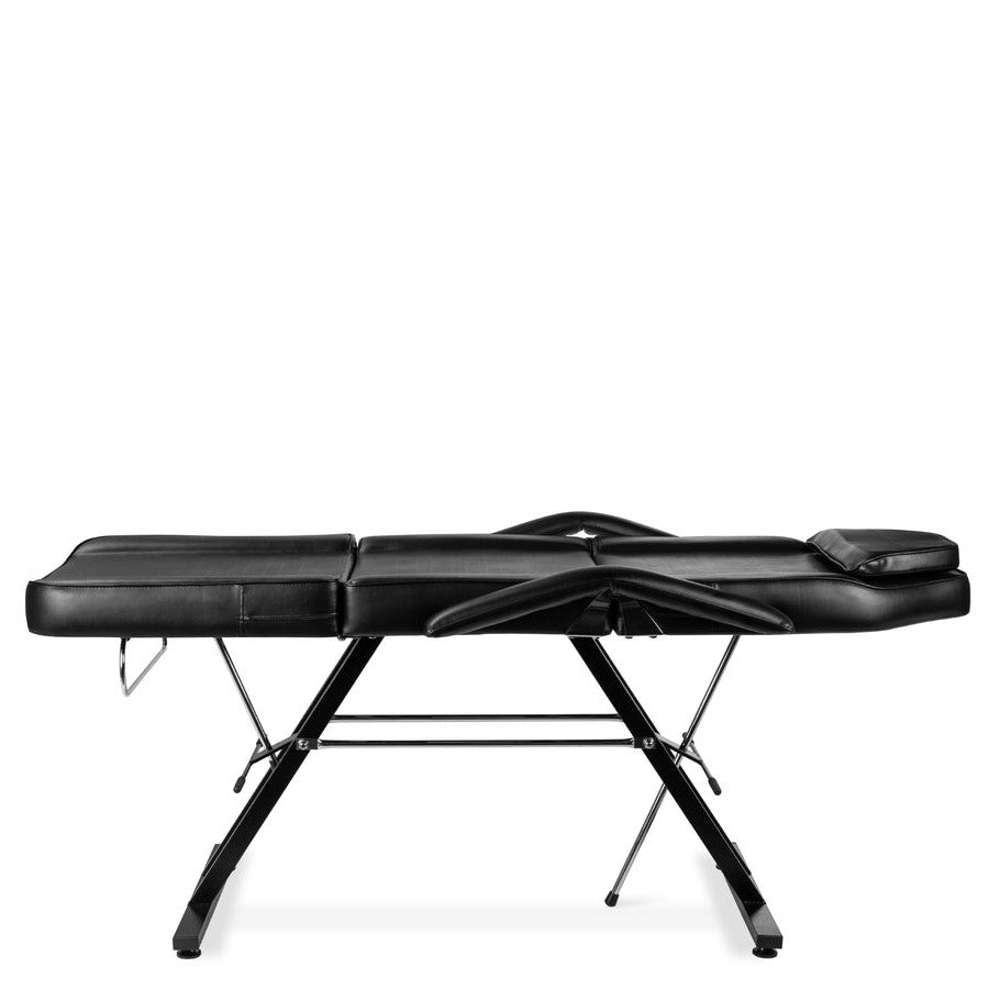 Black Adjustable Massage Bed Salon Chair w/ Hydraulic Stool-2