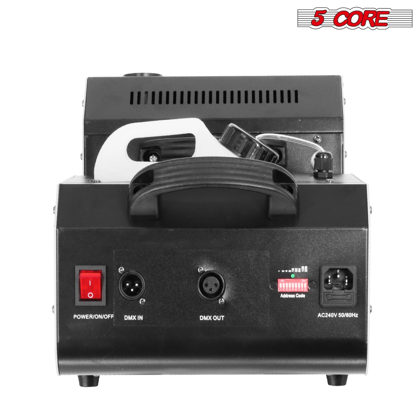 5 Core Fog Machine Indoor Outdoor  2500W 6500CFM Fogger Smoke Machine  2L Tank  Remote Control-4