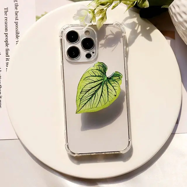 Leaf Acrylic Phone Holder