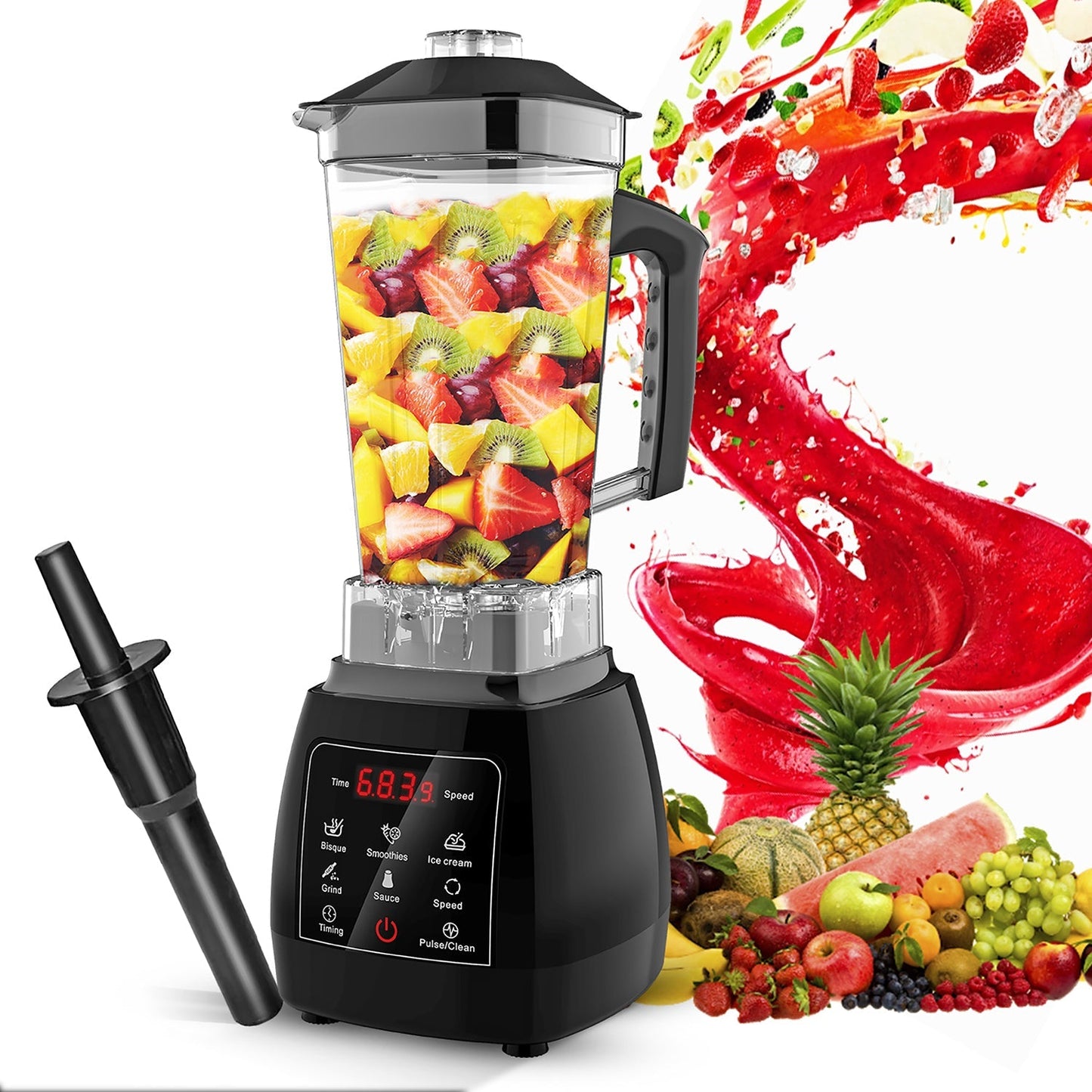 5Core Juicer Blender Machines 2000W  High-Speed Countertop Kitvhen Smoothie Maker w 68oz Jar-0