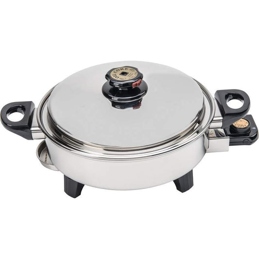 3.5qt T304 Stainless Steel Oil Core Skillet