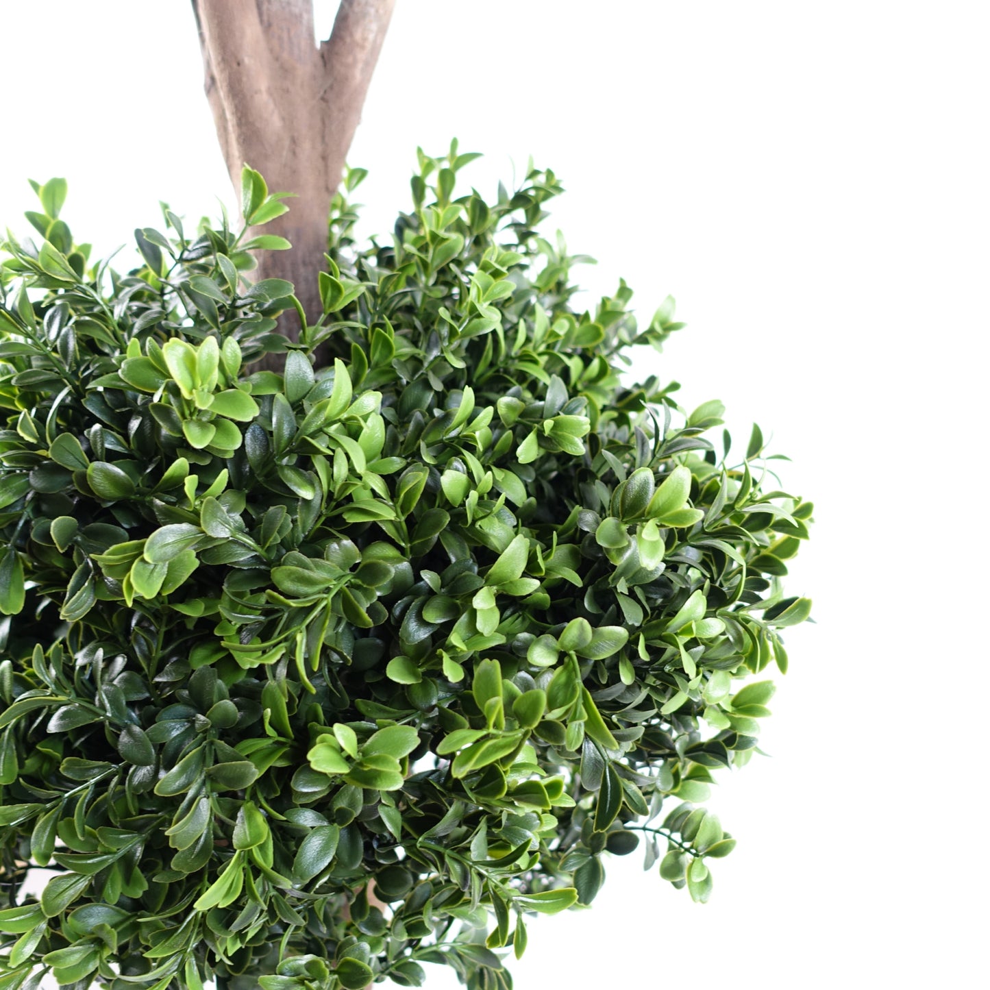 120cm Pair of Buxus Triple Ball Artificial Tree UV Resistant Outdoor Topiary-2