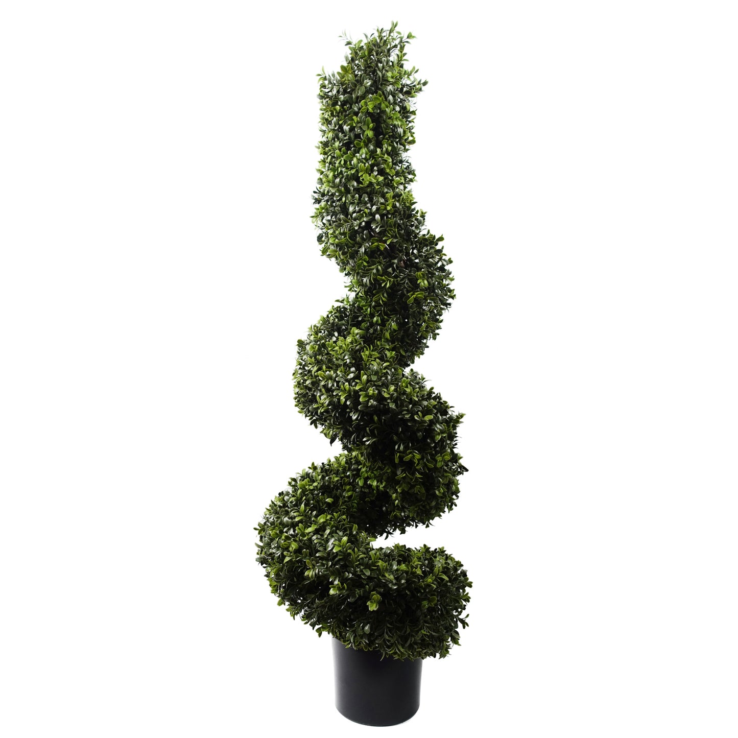 120cm Sprial Boxwood Artificial Tree UV Resistant Outdoor-0