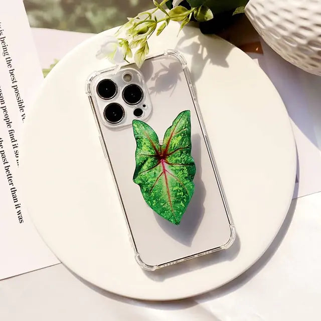 leaf-acrylic-phone-holder