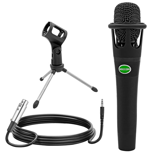 5 Core Handheld Microphone For Karaoke Singing  Dynamic Cardioid Unidirectional Vocal XLR Mic-0