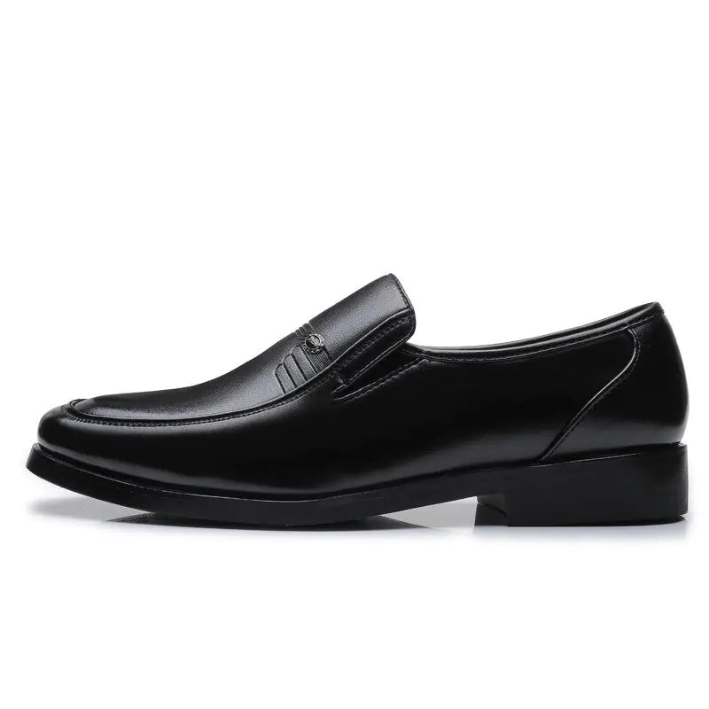 Men's Black Leather Formal Shoes