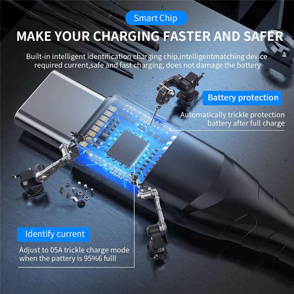 Magnetic Cable Quick Charge 4.0 USB/TYPE-C/iPHONE