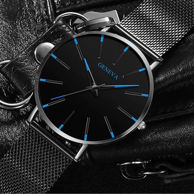 Minimalist Men's Fashion Ultra Thin Watch