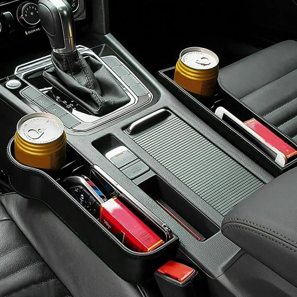 Universal Auto Car Seat Plastic Storage Box