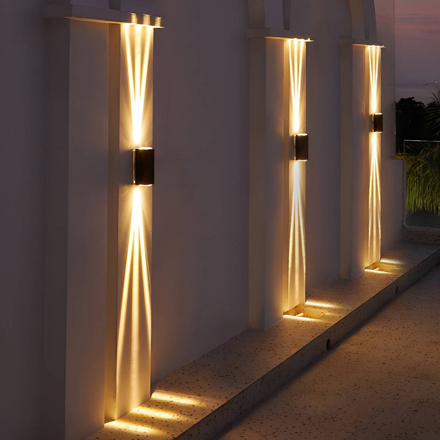 LED Waterproof Outdoor Beam Wall Light-4