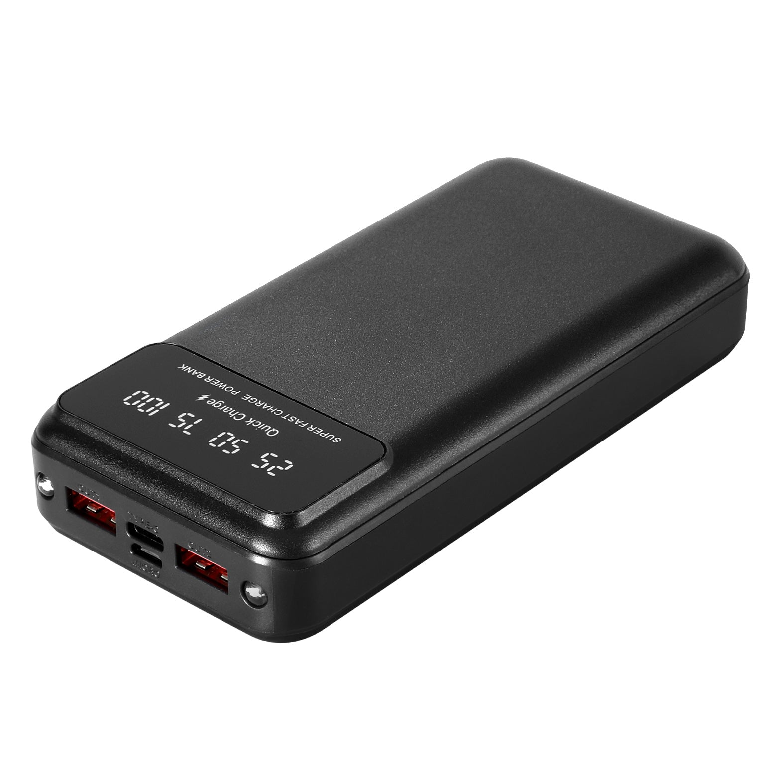 20000mAh Portable Power Bank PD22.5W Quick Charging Fast Charger for Phone Black-1