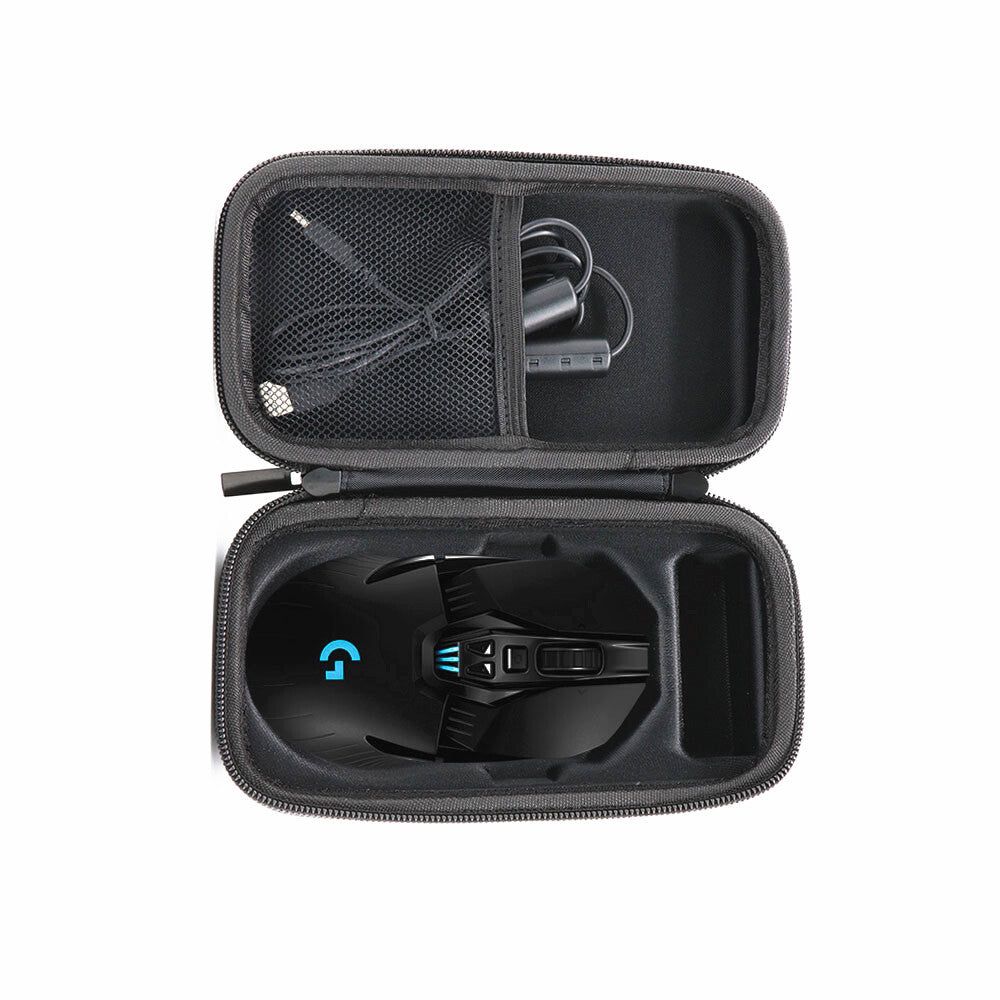 Mouse Bag for Logitech1? G903/G900/G Pro Wireless Mobile Mouse Hard Travel Case Carry Case black