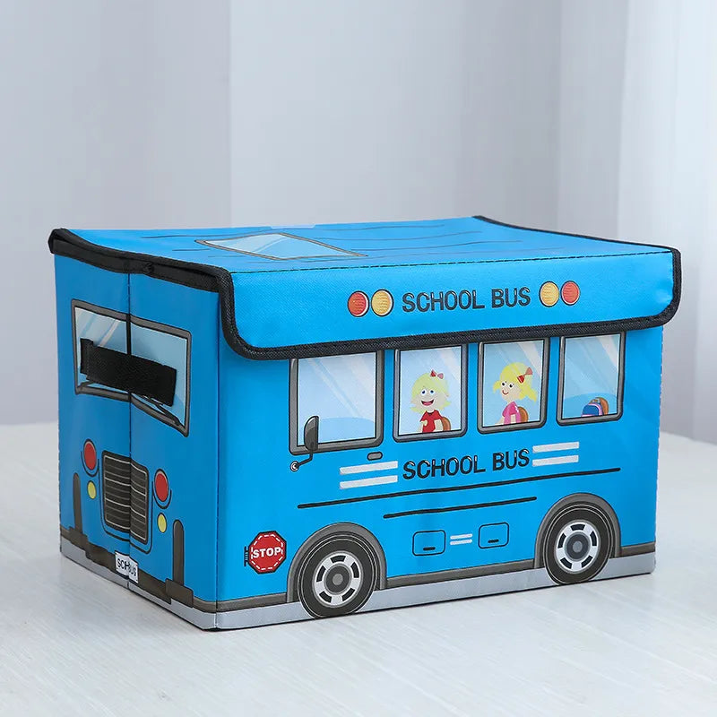 Storage Box with Lid "School Bus" Multivariant-6