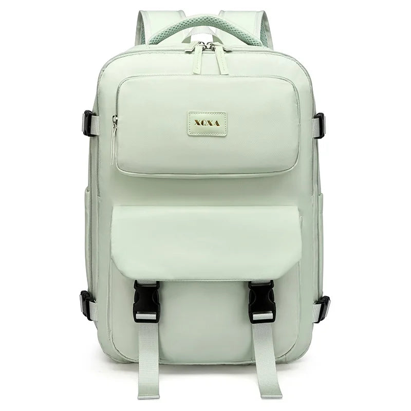 Multi-layer Large Travel Backpack 15.6 Inch Laptop Business Trip Rucksack Women Men Luggage Pack Students School Bag-7