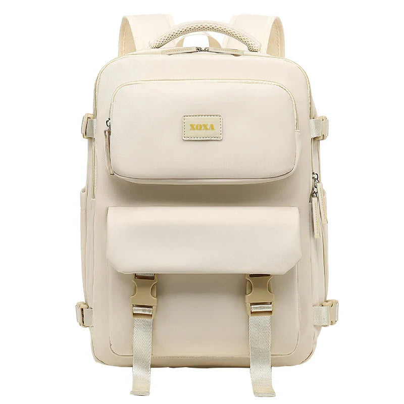 Multi-layer Large Travel Backpack 15.6 Inch Laptop Business Trip Rucksack Women Men Luggage Pack Students School Bag-5