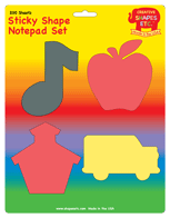 Sticky Notepad Set - Back To School-0