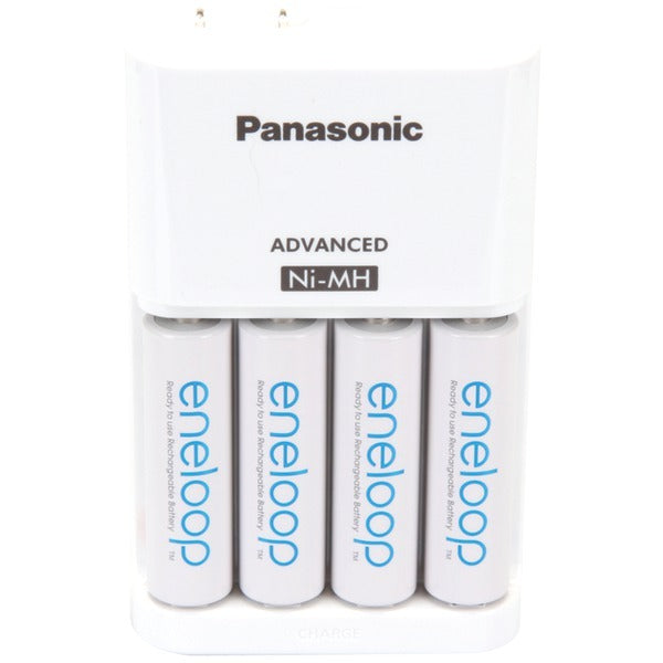 4-Position Charger with AA eneloop(R) Batteries, 4 pk