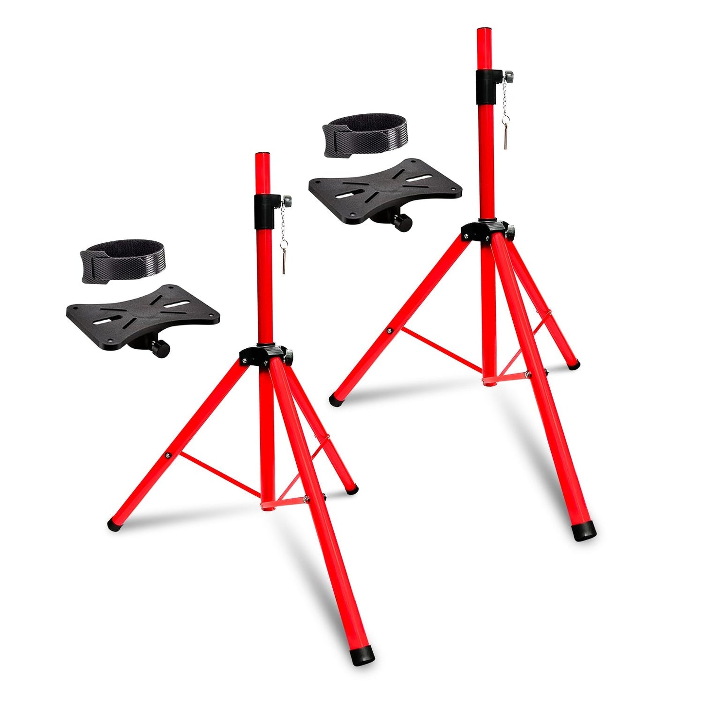 5Core Speaker Stand Tripod Tall Adjustable 35mm DJ Studio Monitor Stands Pole Mount-8