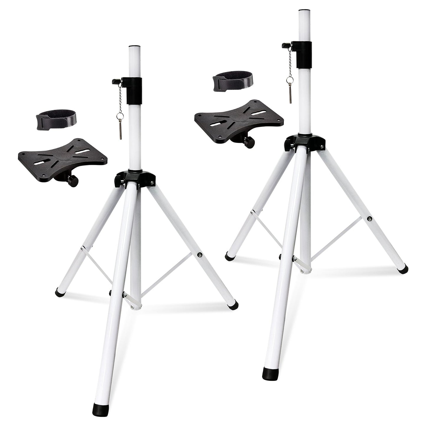 5Core Speaker Stand Tripod Tall Adjustable 35mm DJ Studio Monitor Stands Pole Mount-12