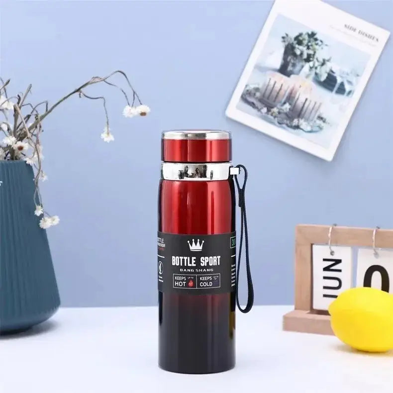 Cold and Hot Water Bottle Thermos for Water Tea Coffee Vacuum Flasks Stainless Steel-6