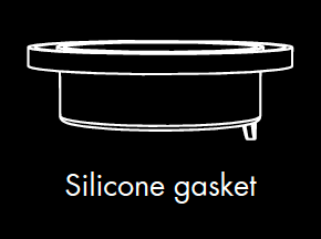 Silicone Lid Gasket for Harmony Stainless Steel Thermos-1