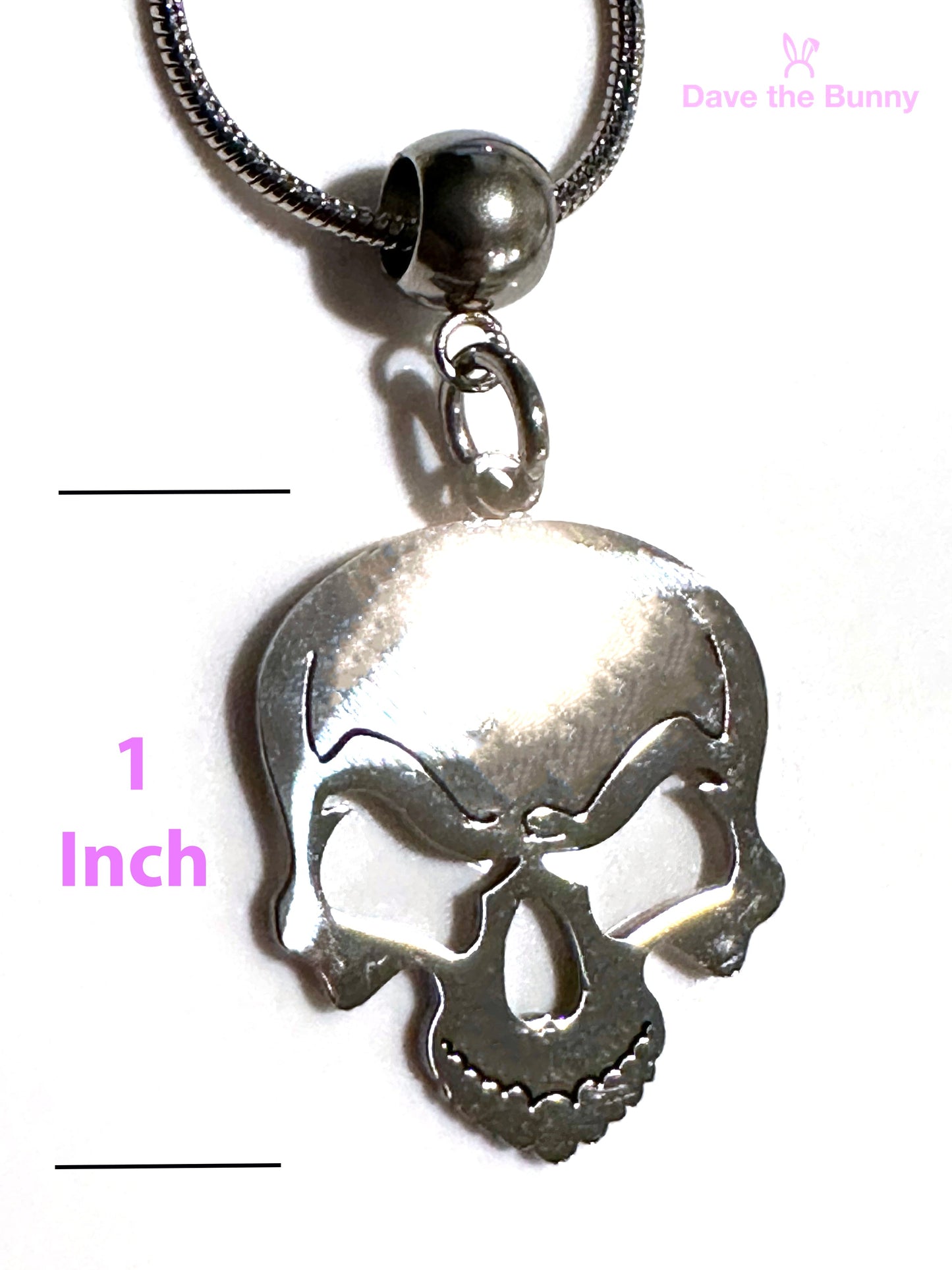 Skull Necklace for Men and Women - Gothic Jewelry or Goth Necklaces to use with a Pirate Costume Women and Men Skeleton Necklace or Skull Necklaces for Women or Skull Pendant and Demon Necklace Cool-3