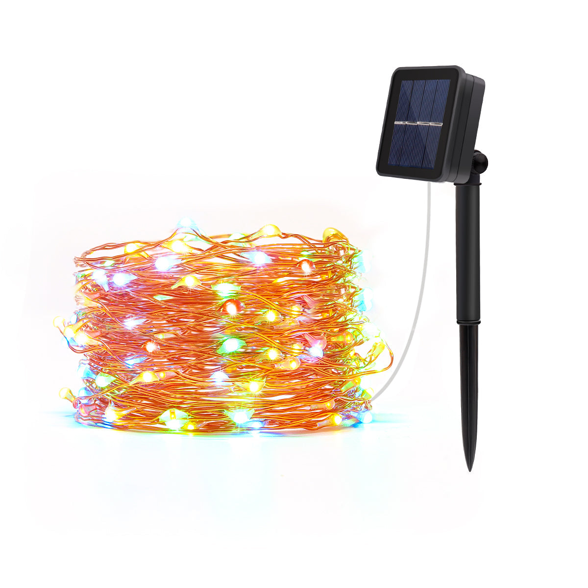 Upgraded Solar String Lights Outdoor 32.8FT 100 LED Waterproof Decoration Lights-0