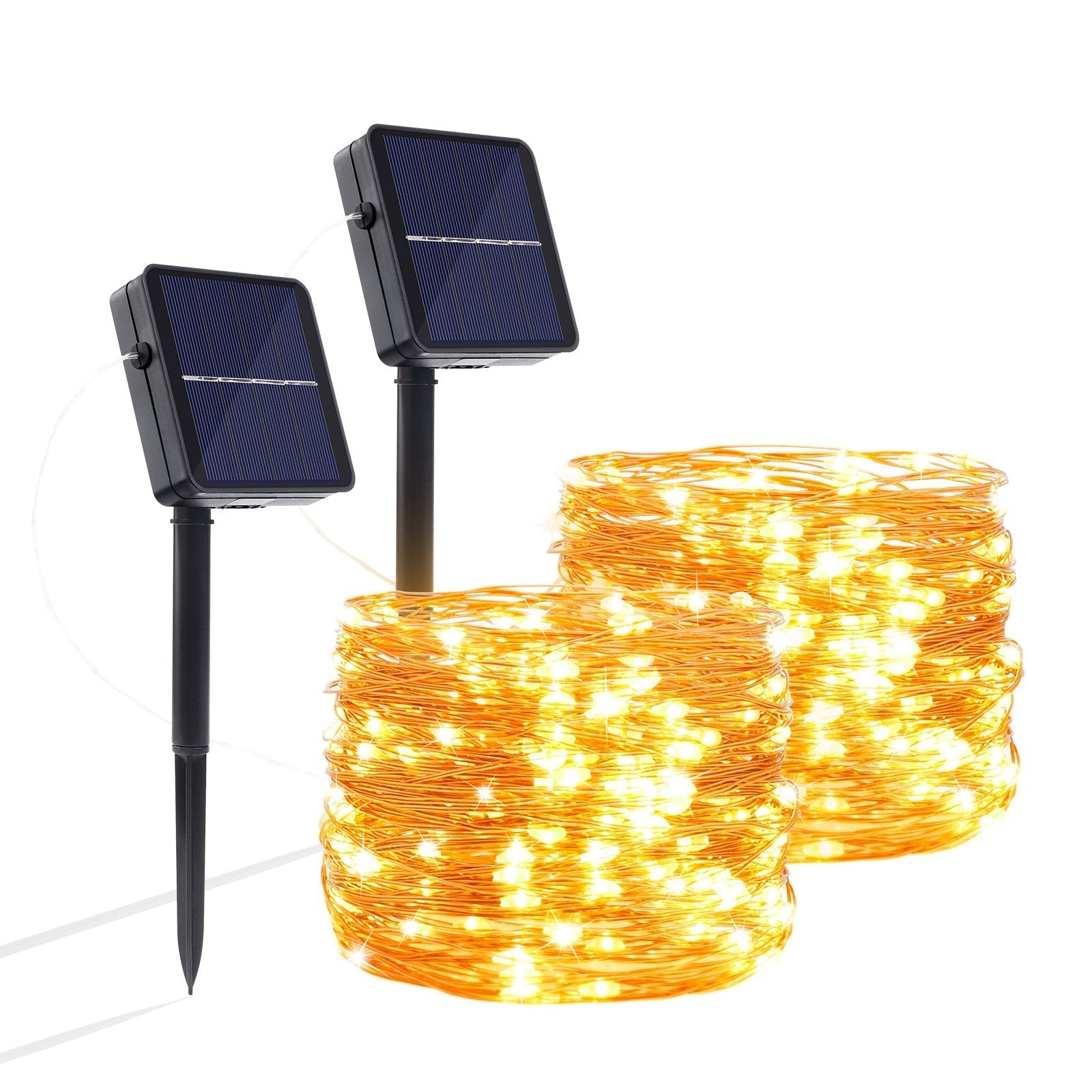 Solar Fairy Lights Outdoor Decorative Warm White-0