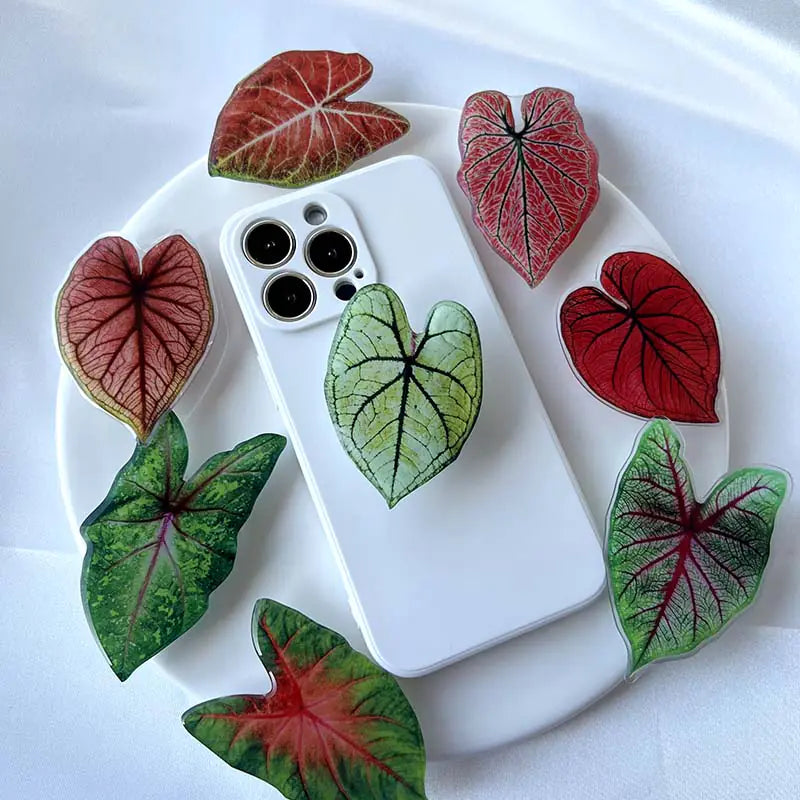 leaf-acrylic-phone-holder