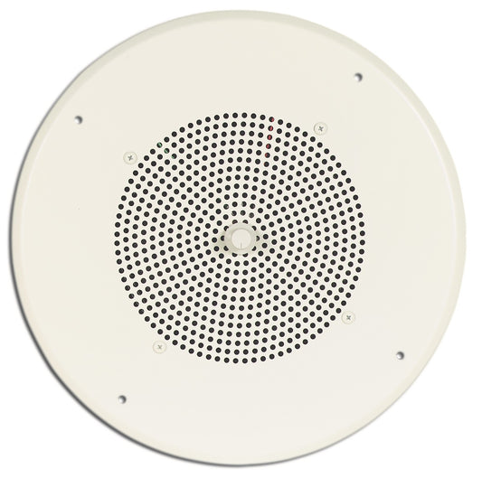 Speaker with Bright White Grille