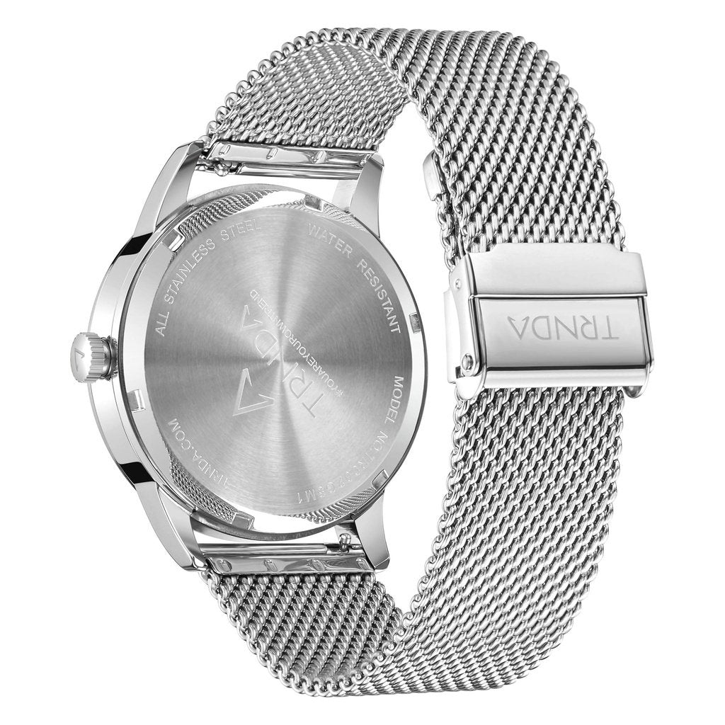 Trnda Stainless Steel Men's Watch TR002G5M1-B14S-3