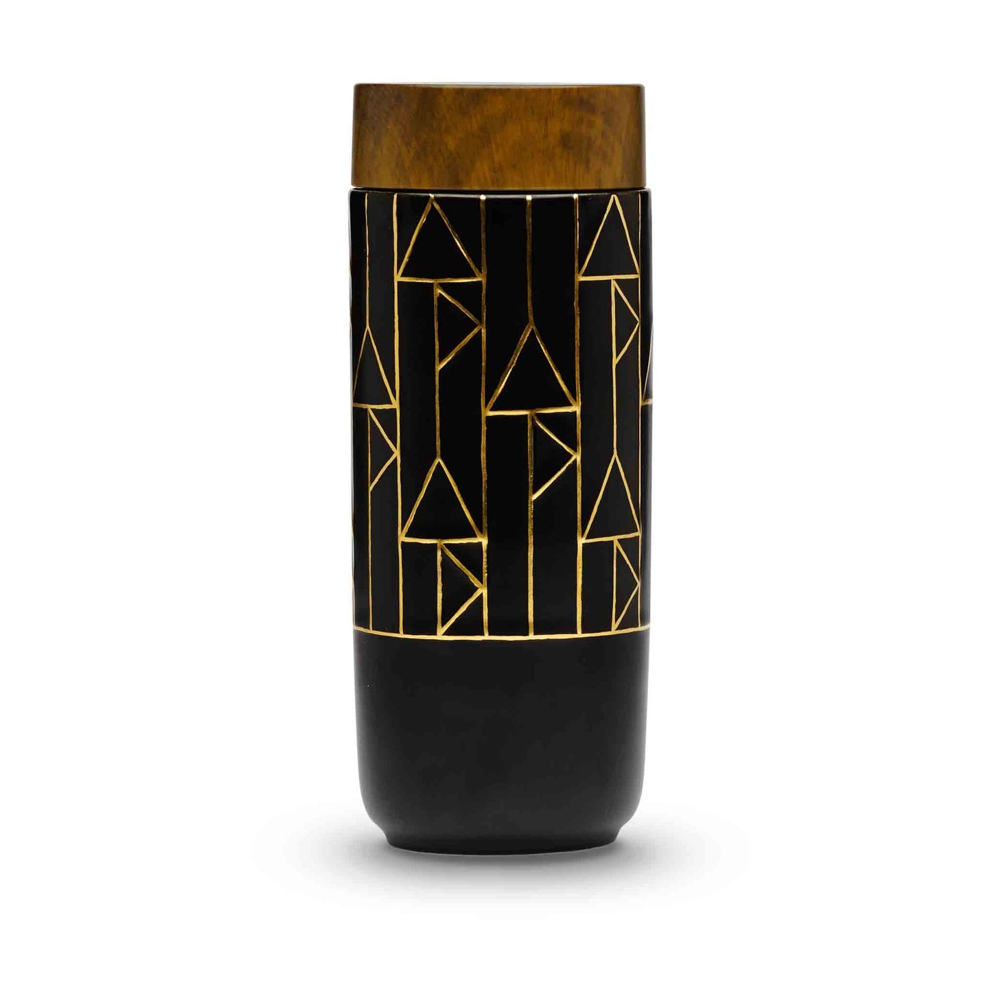 The Alchemical Signs Gold Ceramic Travel Mug-0