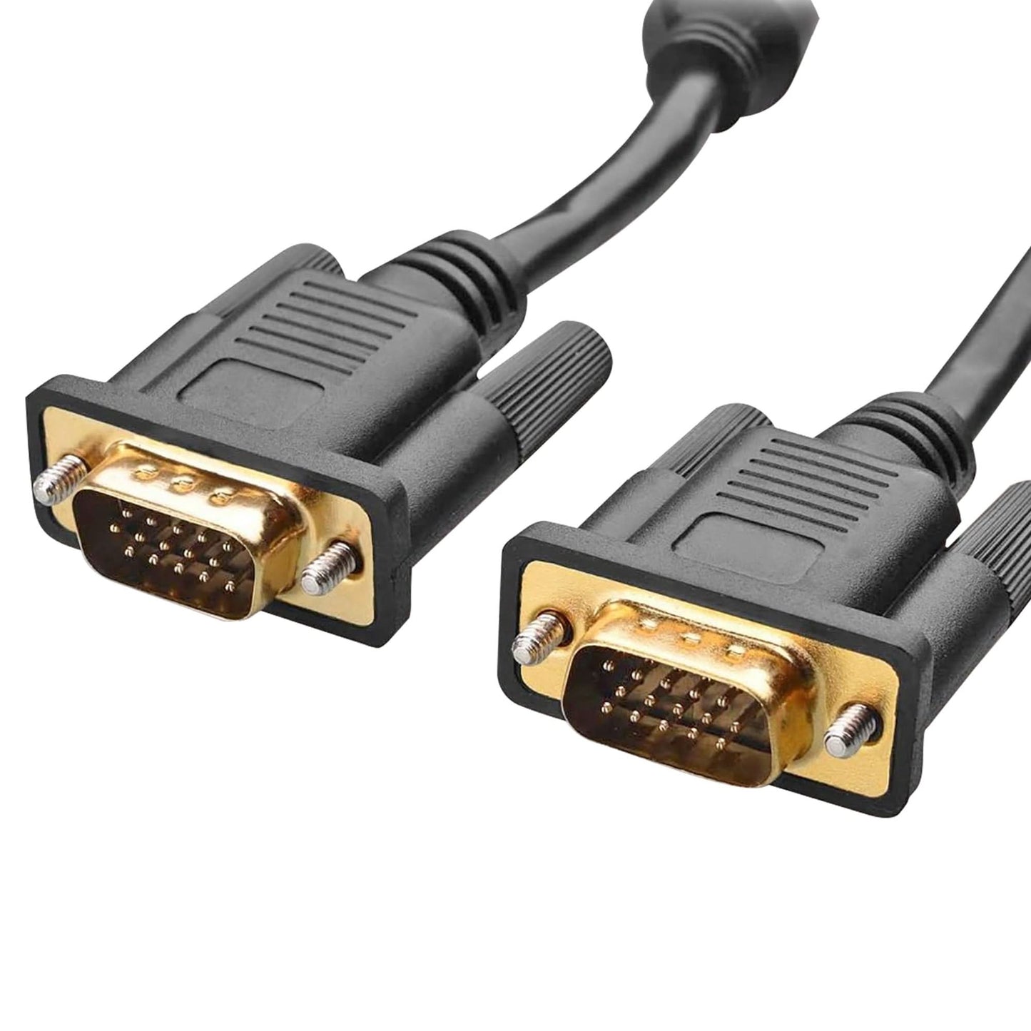 5Core VGA to VGA Cable 6Ft 15 Pin VGA Male to Male Video Transmission Extension Cord-0