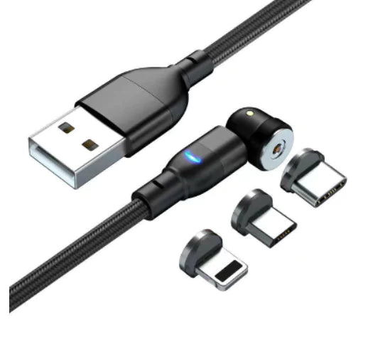 Magnetic Cable Quick Charge 4.0 USB/TYPE-C/iPHONE