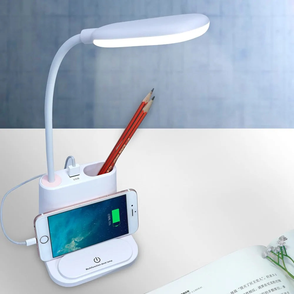 usb-rechargeable-led-desk-lamp-touch-dimming-phone-holder-fan-brush-pot