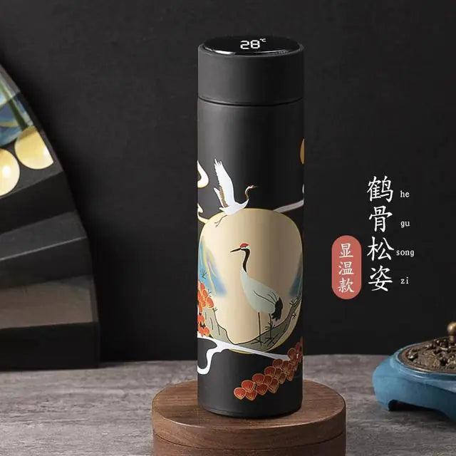 chinese-style-smart-thermo-flask-with-temperature-display-500ml-vacuum-insulated-mug