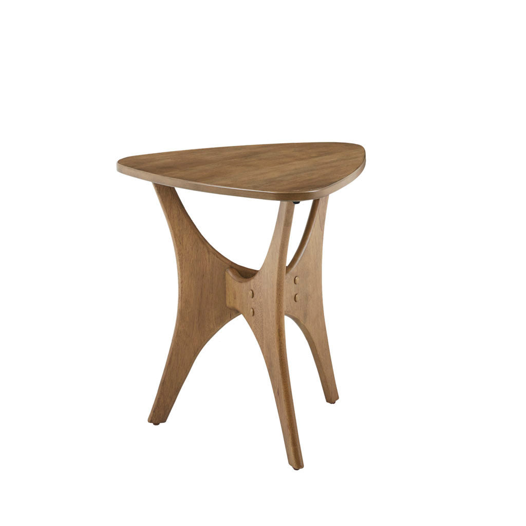 Triangle Wood Side Table-6