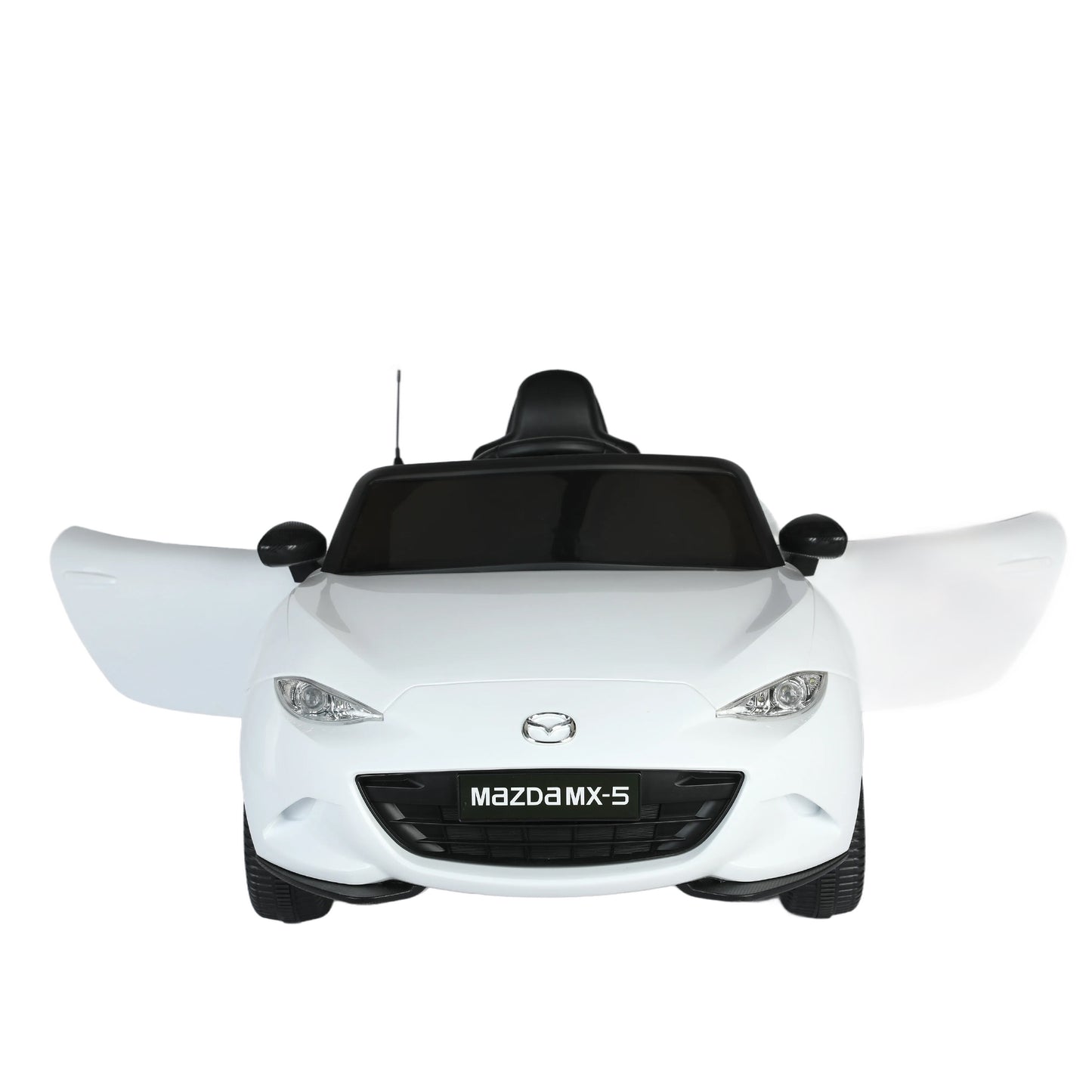 Licensed MAZDA MX-5 RF,12V Kids ride on car 2.4G W/Parents Remote Control,electric car for kids,Three speed adjustable,Power display, USB,MP3 ,Bluetooth,LED light,Two-point safety belt