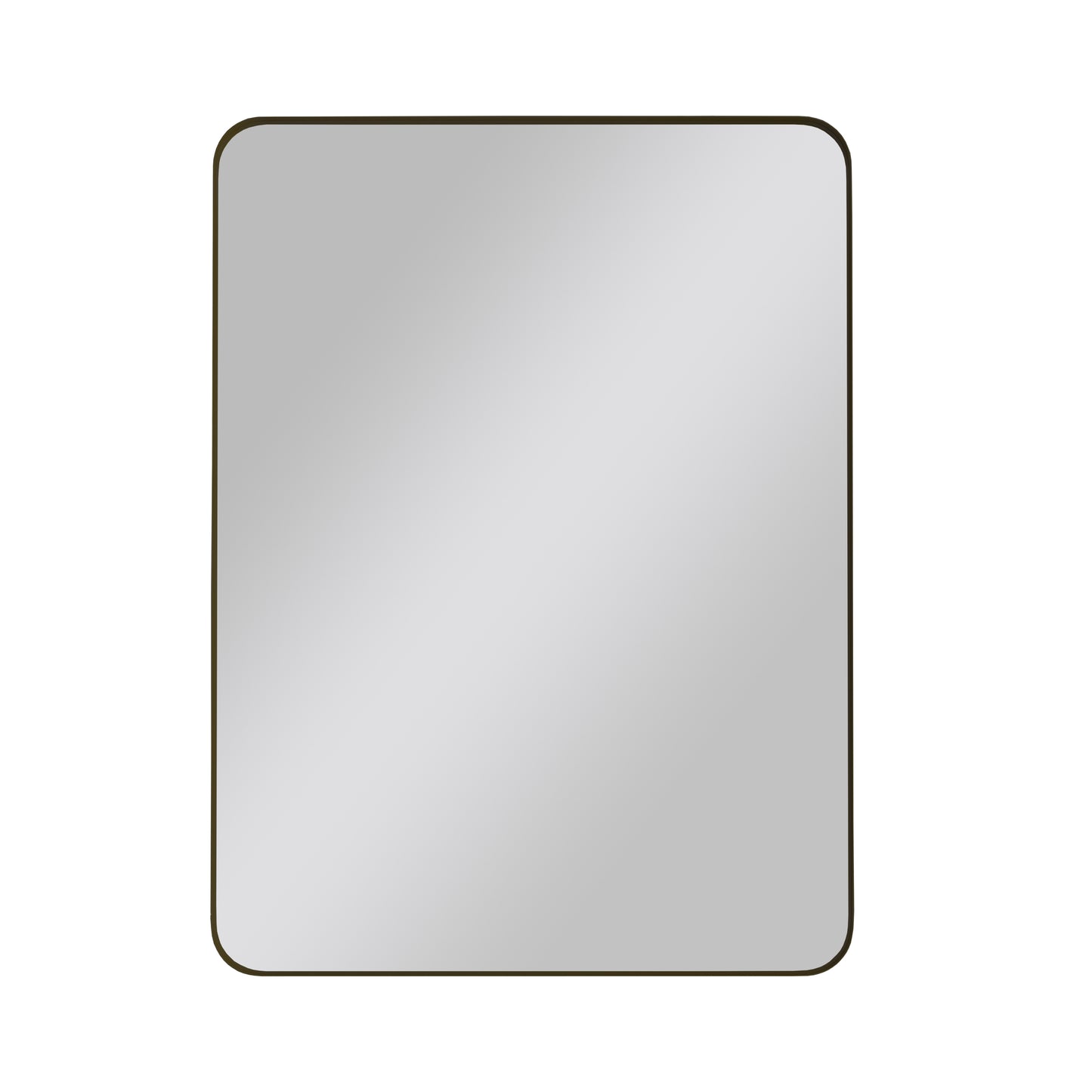 Wall Mirror 24x36 Inch Black Rectangular Mirror Metal Framed Mirror Vanity Mirror Dressing Mirror, for Bathroom, Living Room, Bedroom Wall Decor