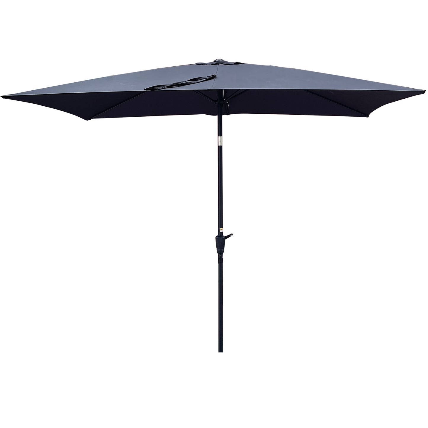 6 x 9ft  Patio Umbrella Outdoor  Waterproof Umbrella with Crank and Push Button Tilt without flap for Garden Backyard Pool  Swimming Pool Market