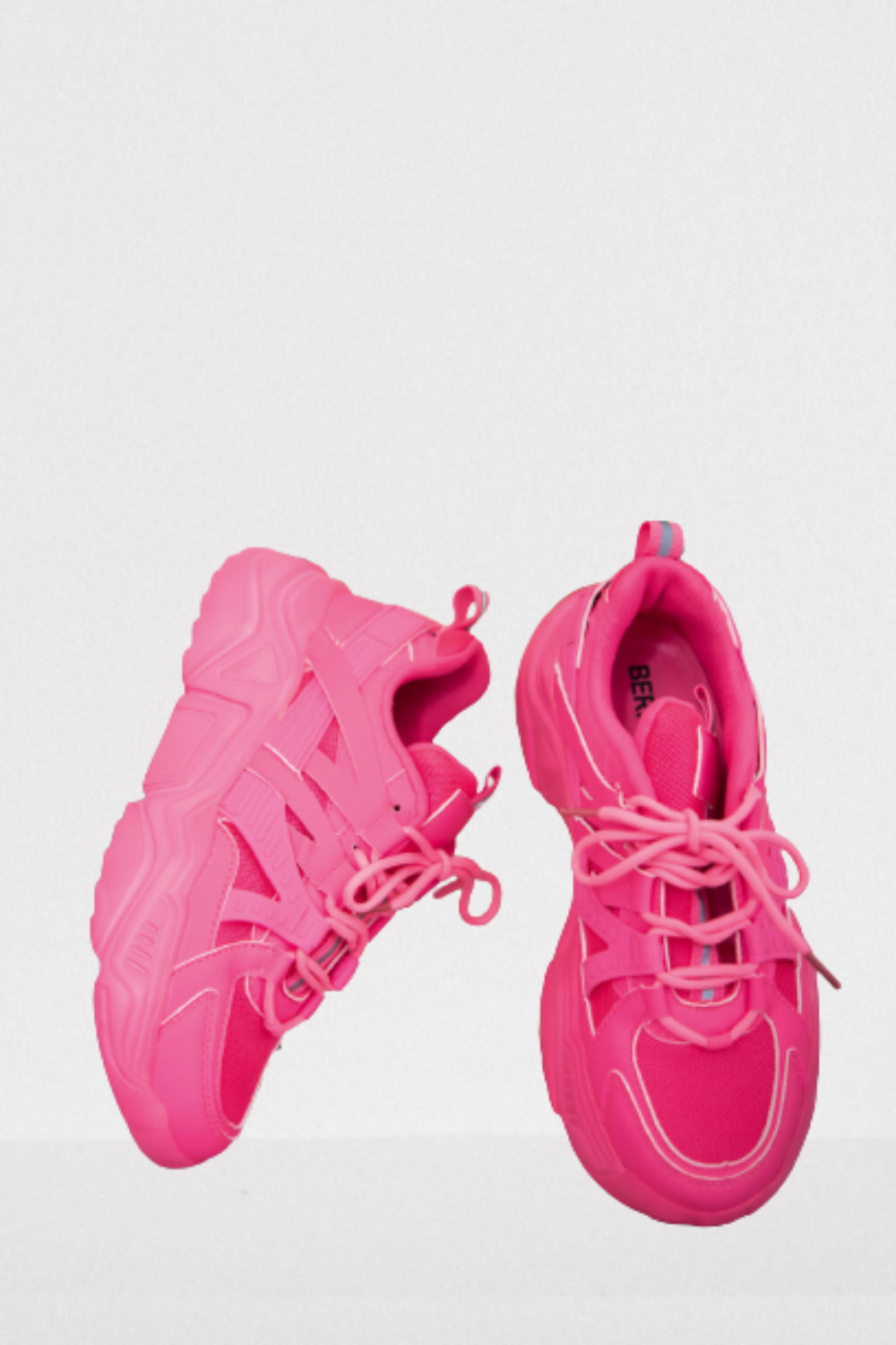 Neon Pink Athletic Sneakers - American Smart