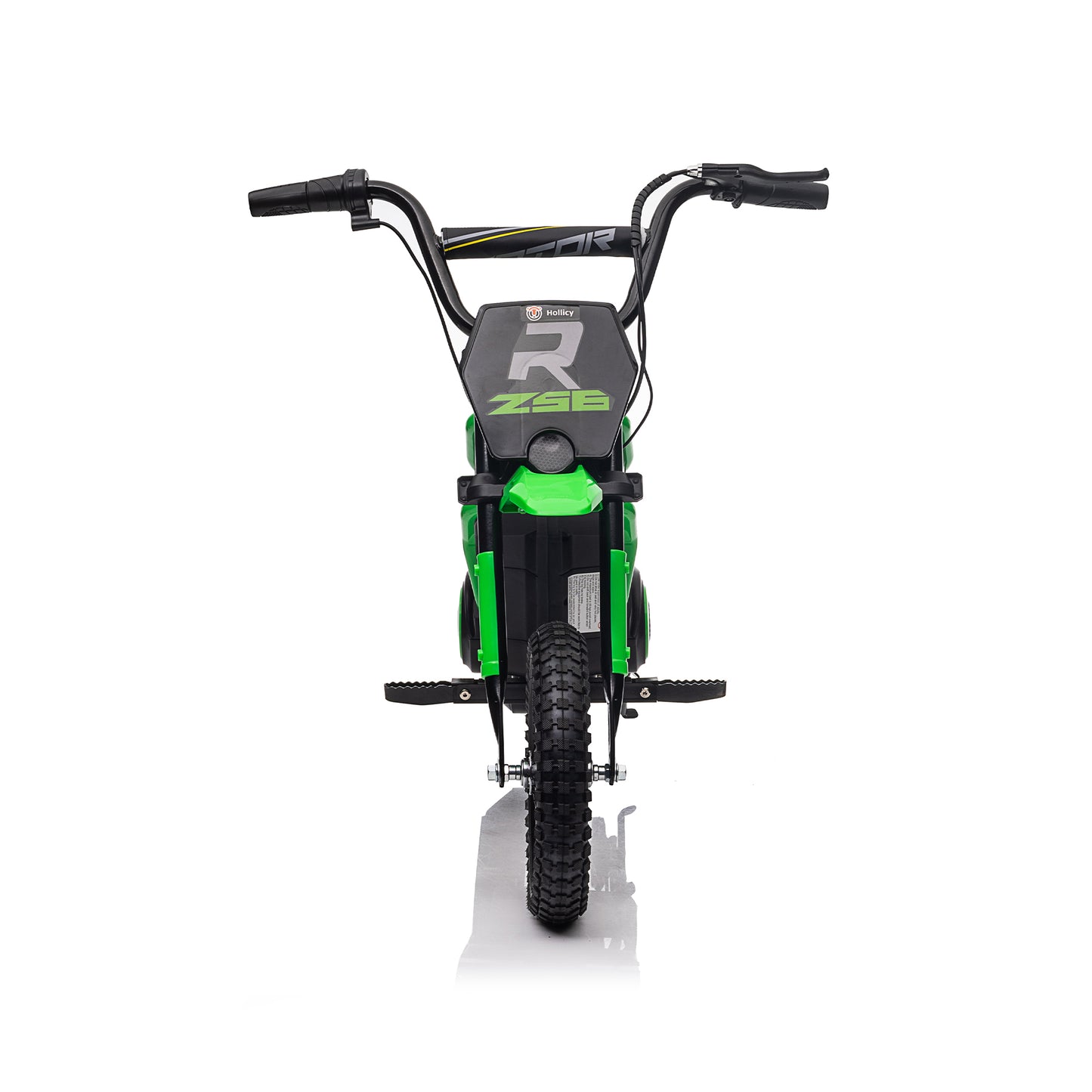 Kids Ride On 24V Electric Toy Motocross Motorcycle Dirt Bike-XXL large,age8-12 Speeds up to 14.29MPH,Dual Suspension, Hand-Operated Dual Brakes, Twist Grip Throttle, Authentic Motocross Bike Geometry