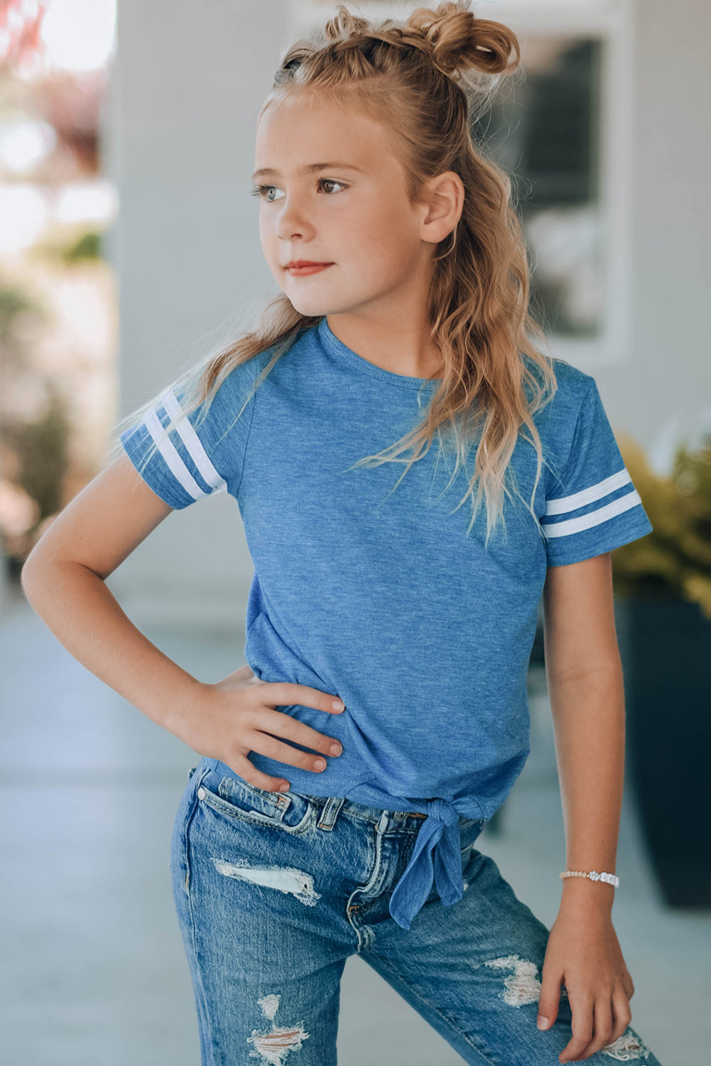 girls-striped-tie-front-t-shirt