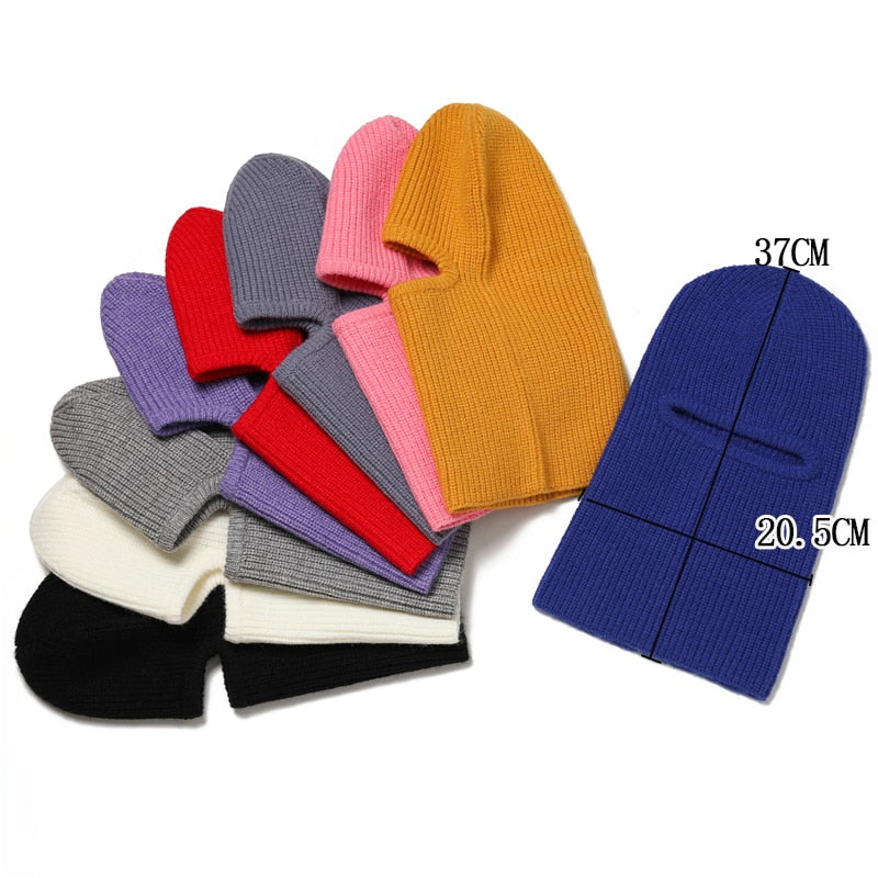 Pullover Cap Scarves Mask