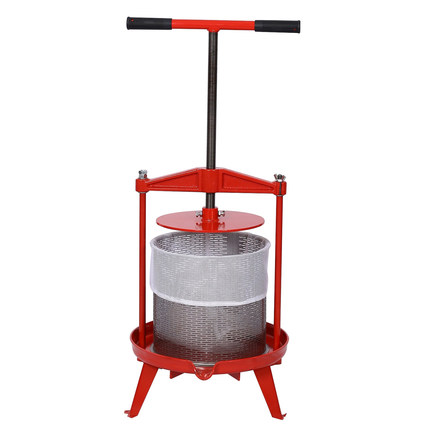 Stainless Steel Fruit and Wine Press 3.69gallon/14L