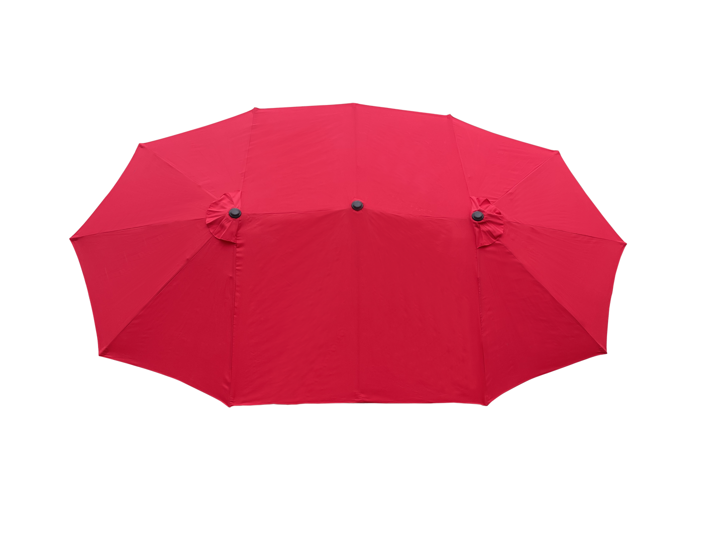 15Ftx9FtDouble-Sided Patio Umbrella Outdoor Market Table Garden Extra Large Waterproof Twin Umbrellas with Crank and Wind Vents for Garden Deck Backyard Pool Shade Outside Deck Swimming Pool