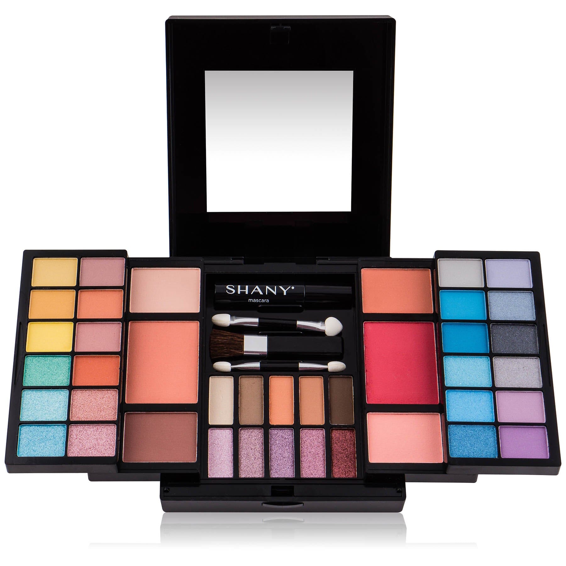 SHANY Timeless Beauty Makeup Kit - 36 Eye Shadow colors, 6 Blushes, Mini Mascara, and Applicators - SHOP  - MAKEUP SETS - ITEM# SH-173