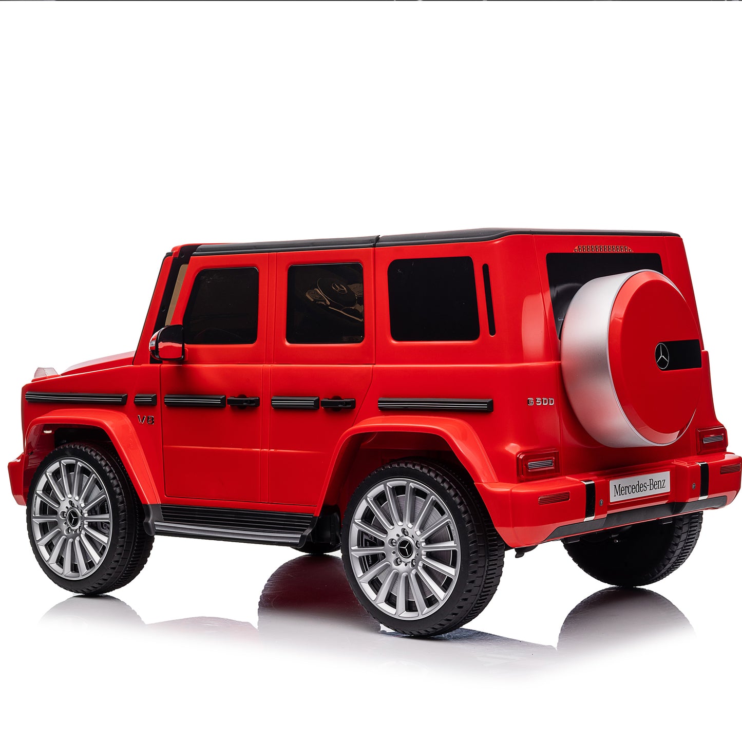 Licensed Mercedes-Benz G500,24V Kids ride on toy 2.4G W/Parents Remote Control,electric car for kids,Three speed adjustable,Power display, USB,MP3 ,Bluetooth,LED light,Three-point safety belt